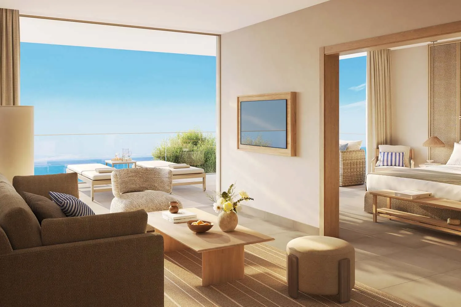 2 Bedroom Beach Front Bungalow Suite