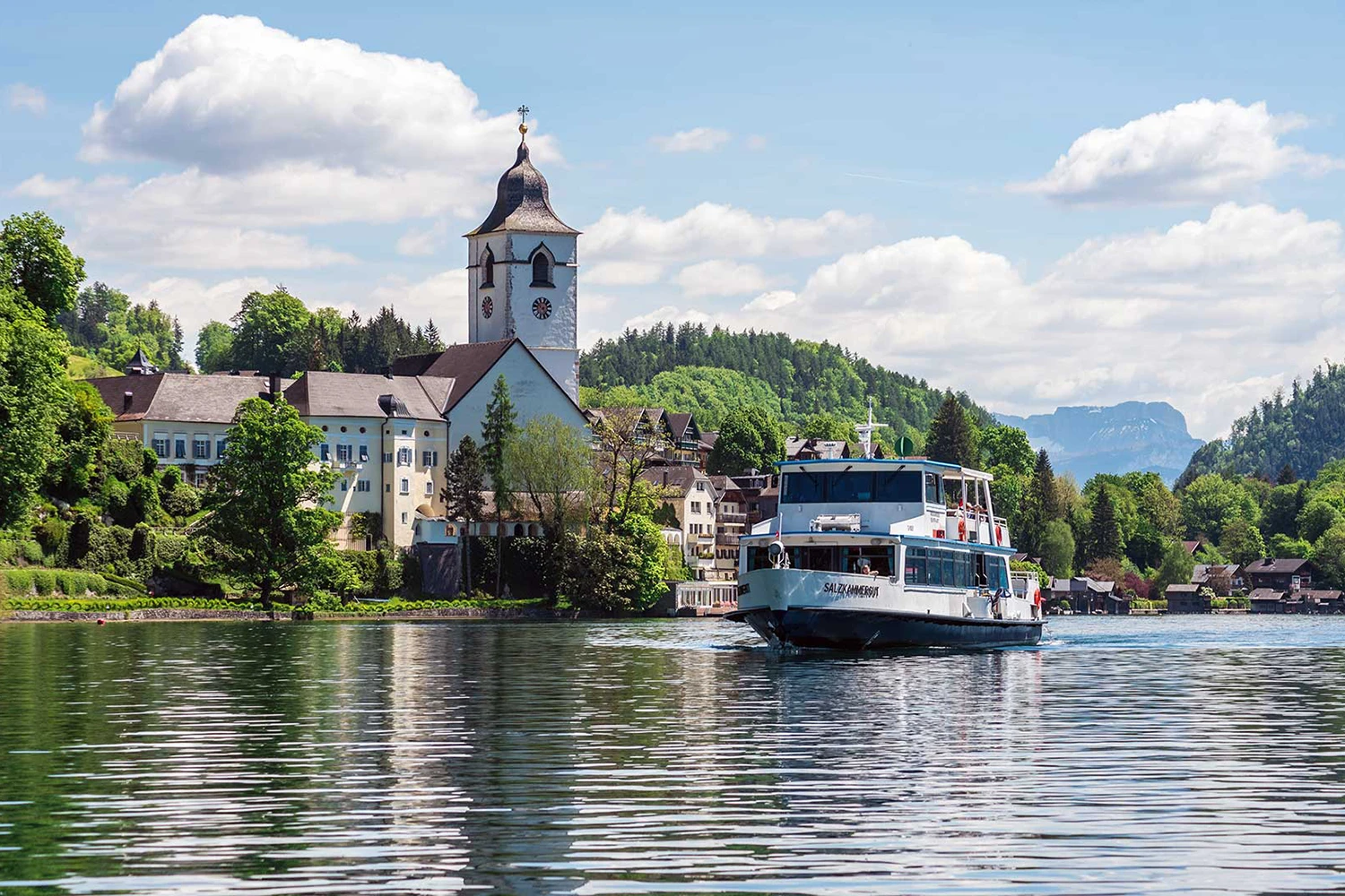 Naviguer sur le lac Wolfgangsee 