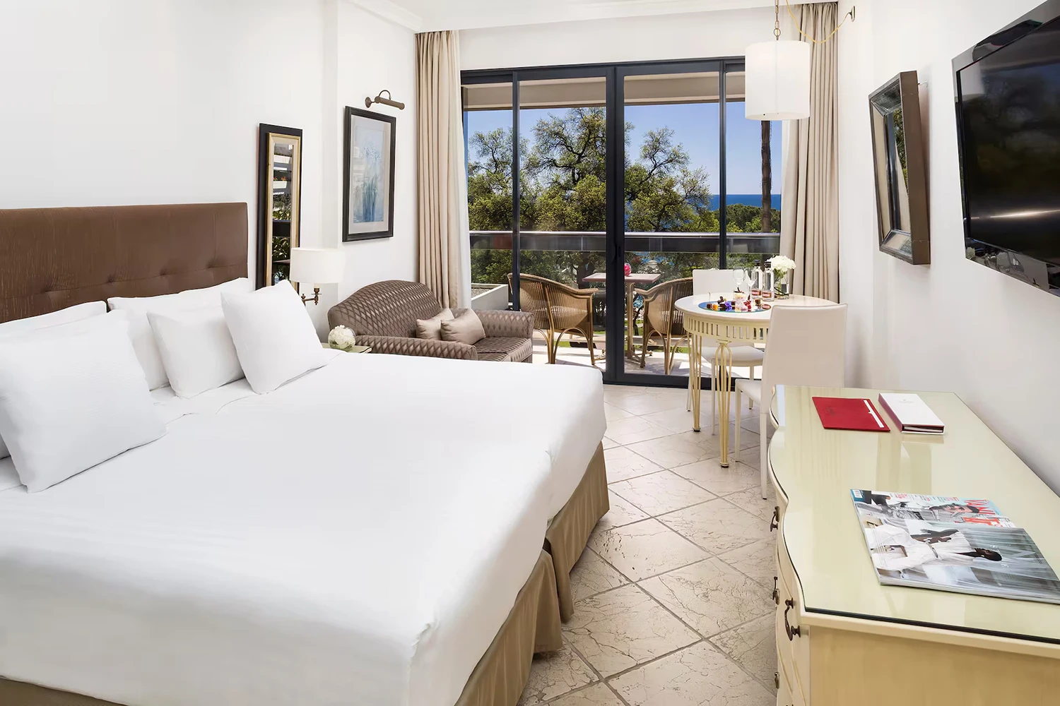 Premium met uitzicht op de tuin