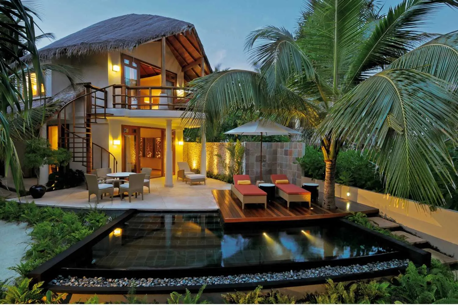 Double Storey Beach Villa