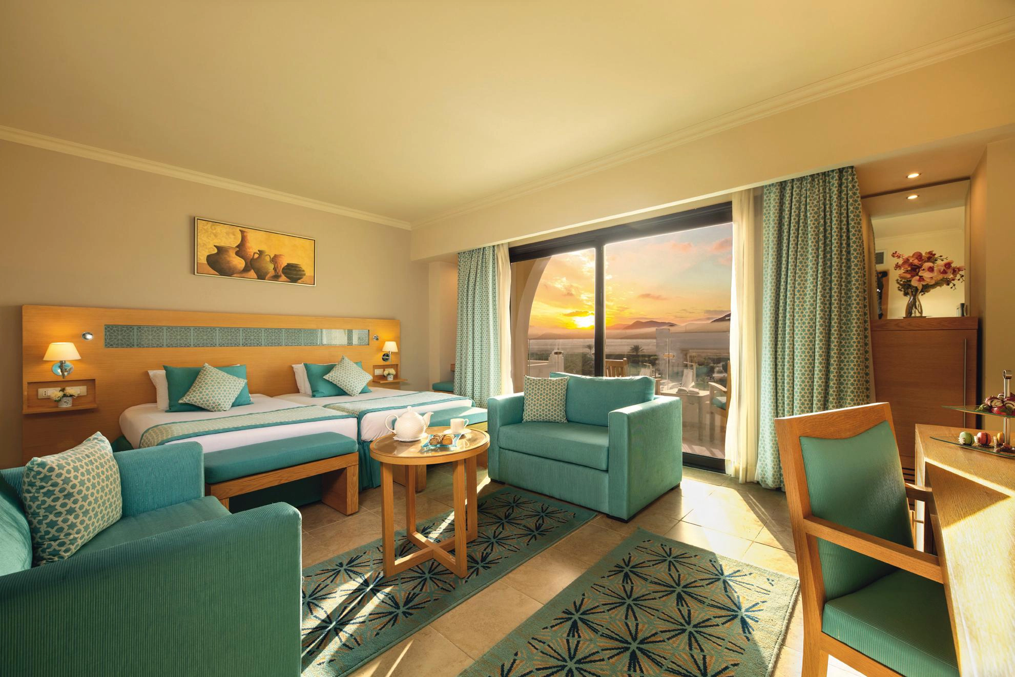 Deluxe Kamer – Twin – Uitzicht op Zee