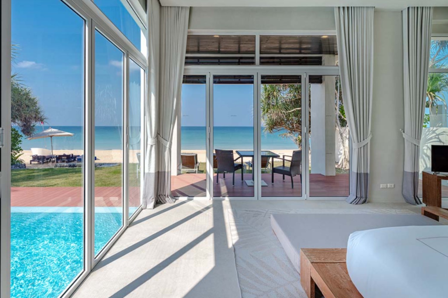 Villa 3 habitaciones – Mar – Piscina