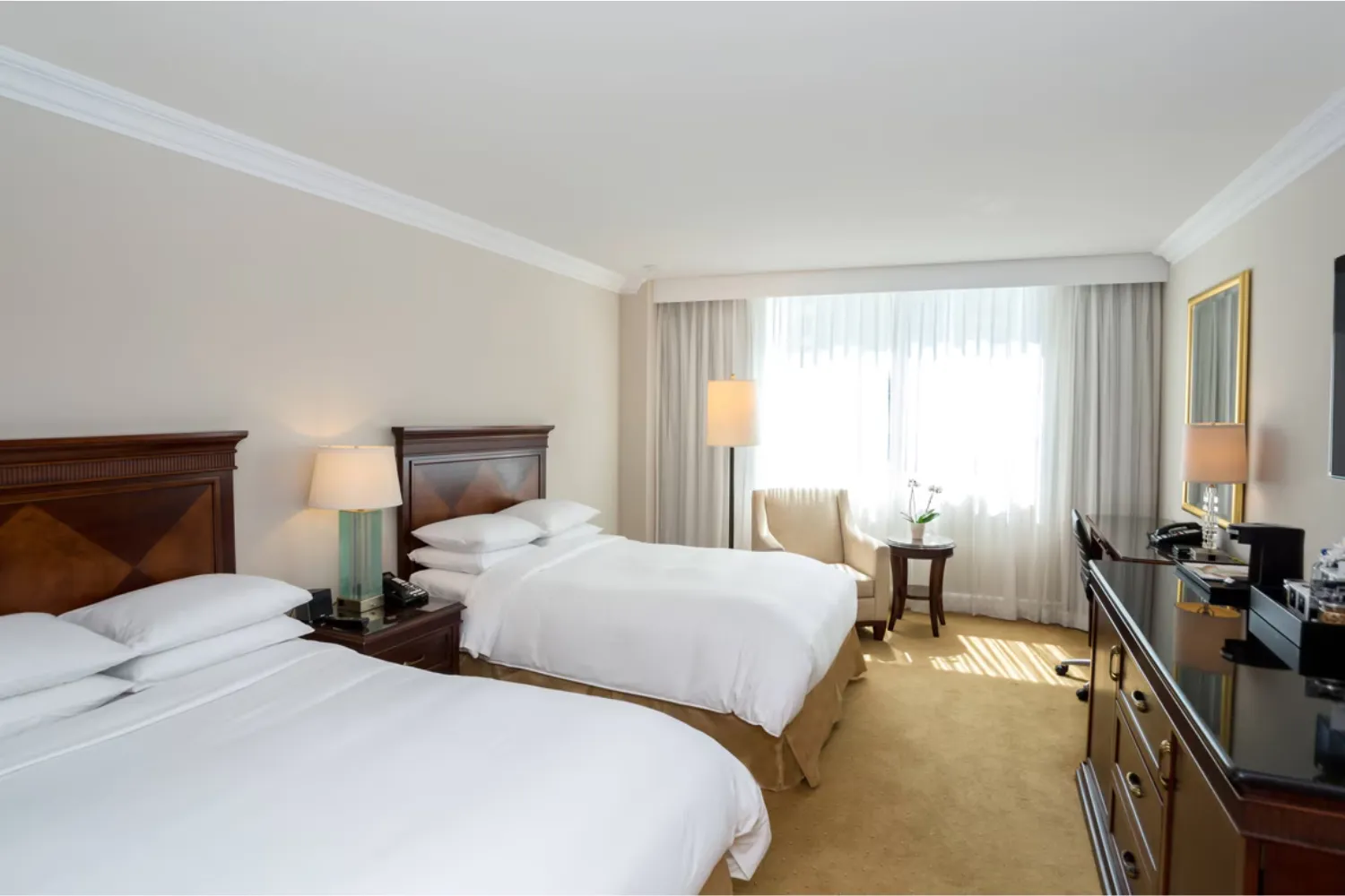 Chambre Deluxe – 2 lits doubles