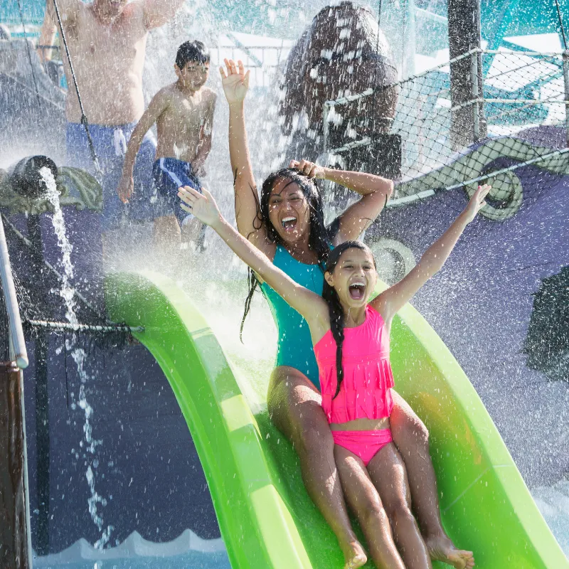 Nuestra selección de hoteles con grandes parques acuáticos