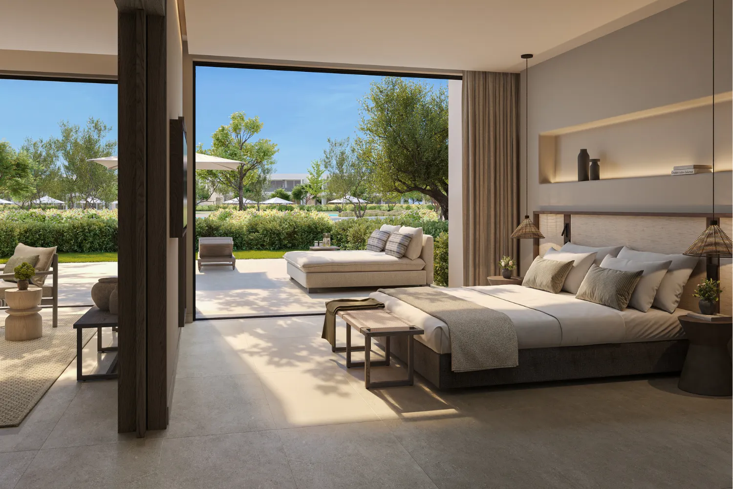 Suite met één slaapkamer – Privétuin