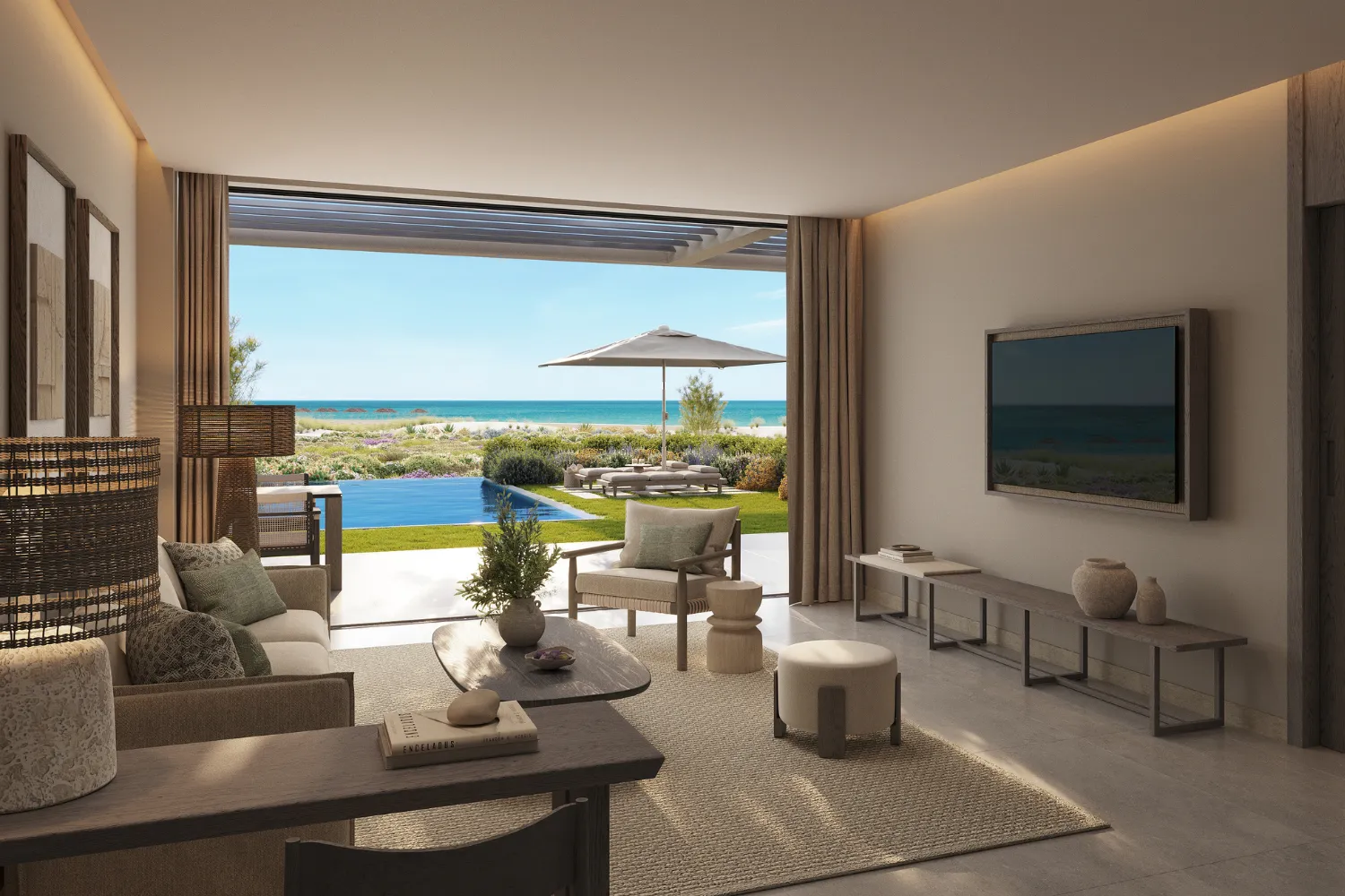 Deluxe suite met 3 slaapkamers – Privézwembad