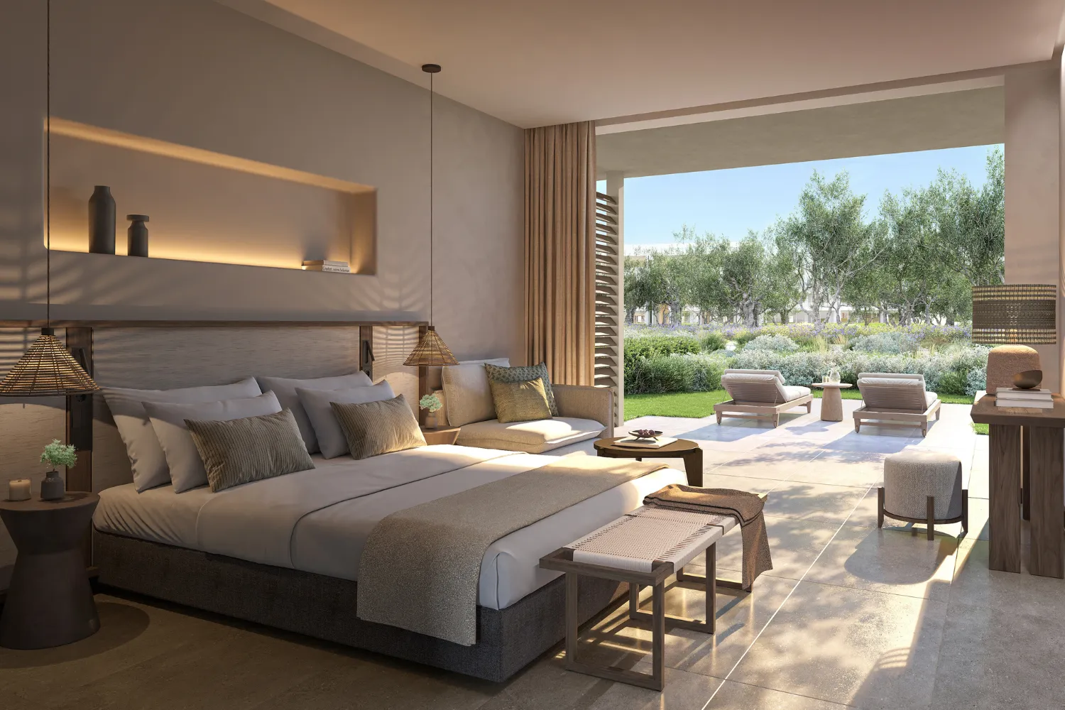 Familiekamer – Besloten tuin