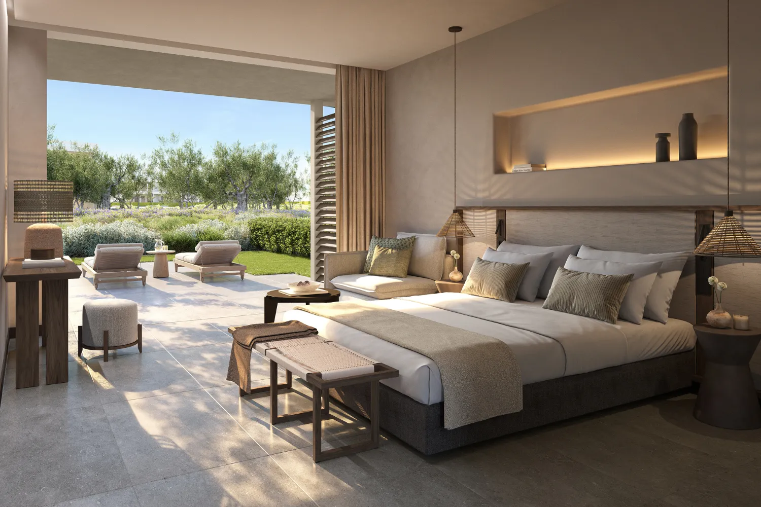 Superior Tweepersoonskamer – Eigen Tuin