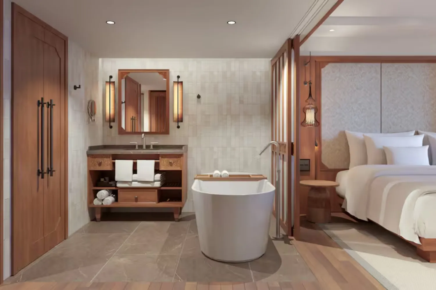 Suite Junior chambres connectées – Vue Jardin